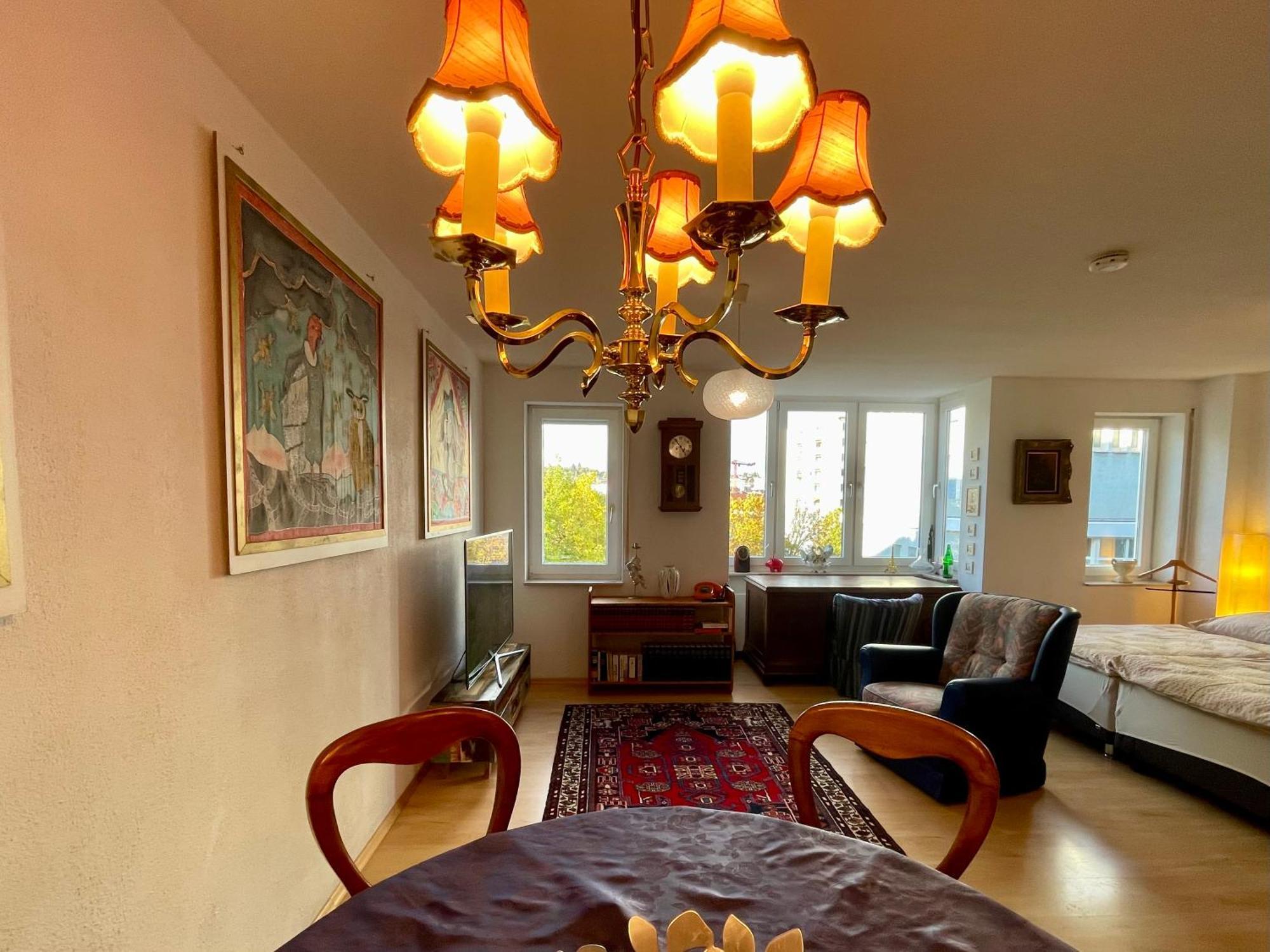 Wunderschoenes Apartment Im Zentrum Goldstadt プフォルツハイム エクステリア 写真